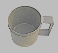 MESURE A GRAINS - FER BLANC 1/2 LITRE