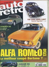 AUTO RETRO n°229 02/2000 ALFA ROMEO BERTONE CITROEN DS VW COX  1949/1967 