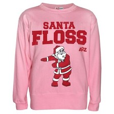 Pull Enfant Fille Noël Rose