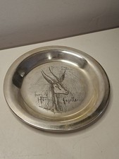 ​Rare Assiette ARGENT MASSIF