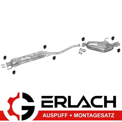 Pot échappement pour opel - pot,