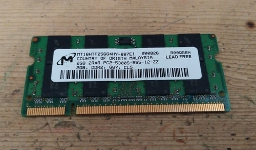 Mémoire portable 2go ddr2 - portable,