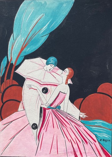 Gouache originale art - gouache,