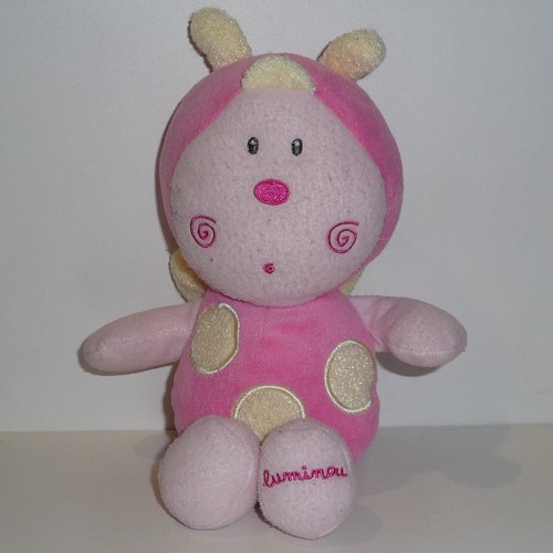Doudou coccinelle luminou - doudou,