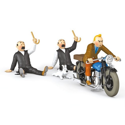 Moto collection tintin dans - de,