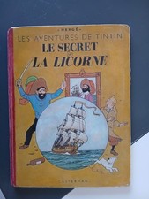 BD TINTIN LE SECRET DE LA LICORNE 11B03 ANNEE 1949