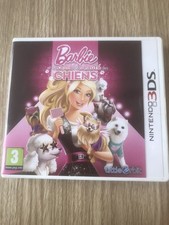 JEU BARBIE ET LE SALON DE BEAUTÉ DES CHIENS NINTENDO 3DS COMPLET FRANÇAIS RARE