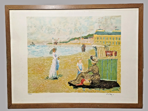 Lithographie ramon dilley - lithographie,