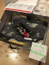 nike Jordan 5 Off White US12 /