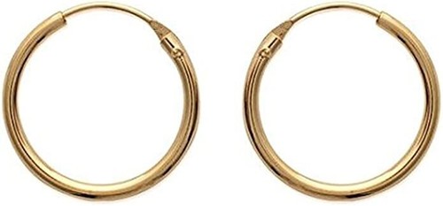 Boucles oreilles créoles - d'oreilles, en