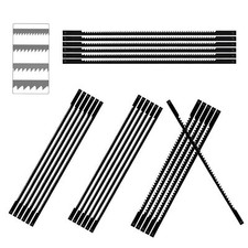 24 Pièces 133mm Lames de Scie à Chantourner Avec Dents en Spirale 10/15/18/24...