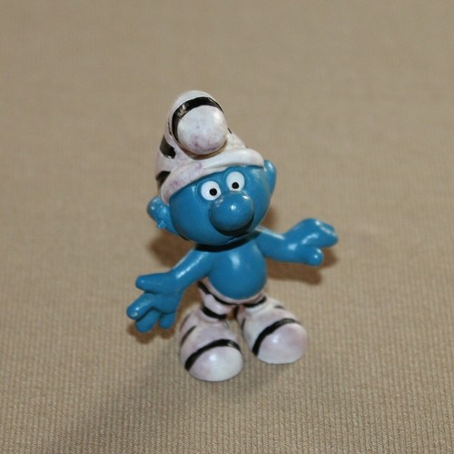 Figurine schtroumpf prisonier - figurine,