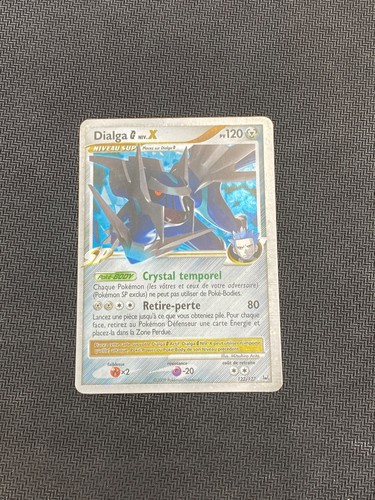 Carte pokémon dialga - carte, niv.x