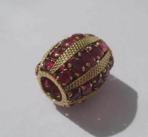 Pendentif coulant serti - coulant,