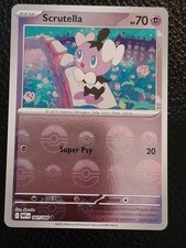Carte Pokémon Scrutella Pokeball 041/086 EV10.5 Flamme Blanche vf (port groupé)