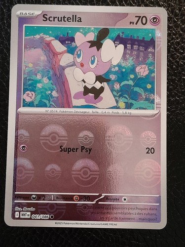 Carte pokémon scrutella - pokémon,