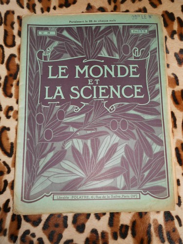 Revue monde et la - -,