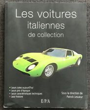 LIVRE 70 VOITURES ITALIENNES COLLECTION epa LAMBORGHINI ALFA FERRARI THEMA 8.32
