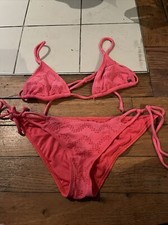 Maillot De Bain 2 Pièces Rose