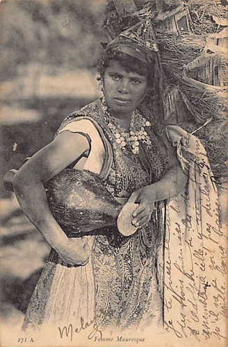 Algérie femme mauresque et - femme,