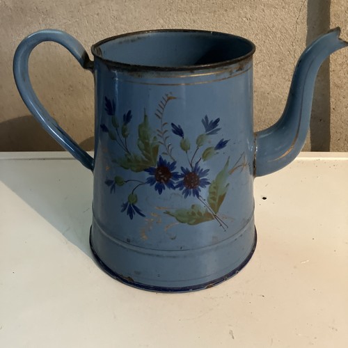 Cafetière émaillée ancienne - émaillée,