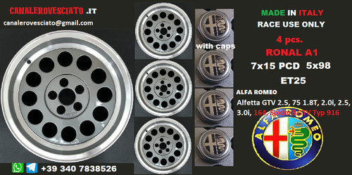 Ronal alfa romeo 5x98 - 7x,