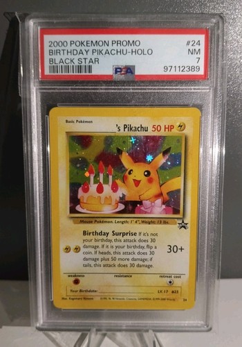 Pokemon card promo pikachu - card, pikachu's