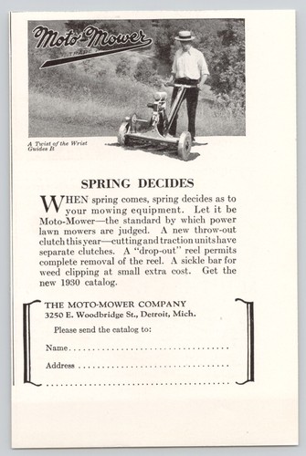 Moto mower detroit - mower, mowers