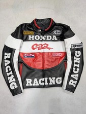 Veste de moto en cuir Honda