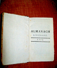 ALMANACH LITTÉRAIRE