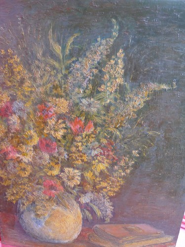 Beau ancien tableau - ancien, :