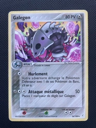 Carte pokémon galegon 100 - carte,