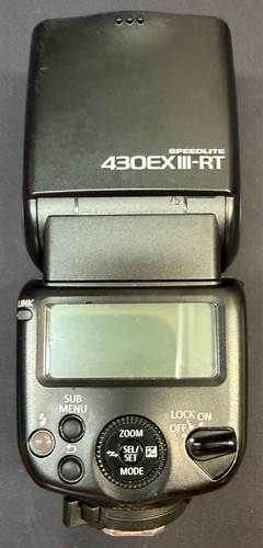 Canon speedlite 430ex iii - speedlite, iii-rt
