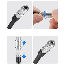 Mini pompe en aluminium pour