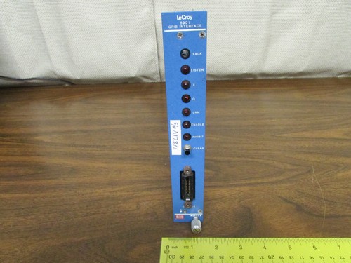 Lecroy modèle 8901a interface - lecroy,