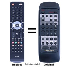 RAK-SU129WH Remote Control For