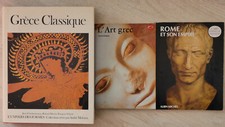 Lot 3 livres art grec (univers des formes) et romain