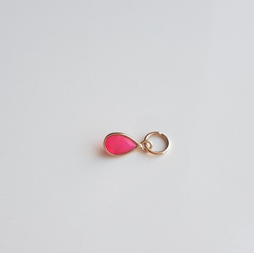 Opale rose avec - , en