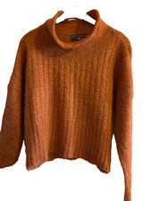 COTELAC pull orange rouille