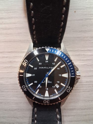 Hamilton khaki navy scuba auto - navy,