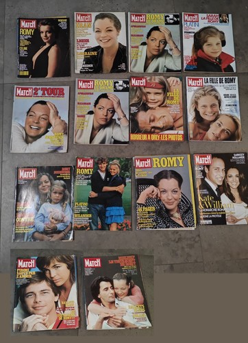 Paris match lot magazines - paris,