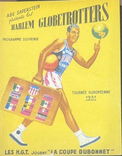 Harlem globetrotters programme - harlem,