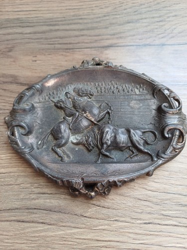 Ancien tableau bronze ou - bronze,