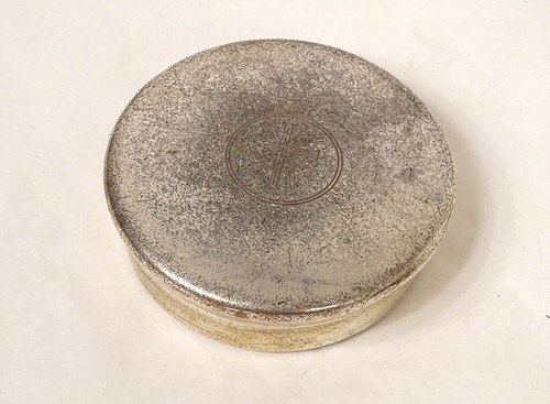 Boîte hosties ronde métal - boîte,