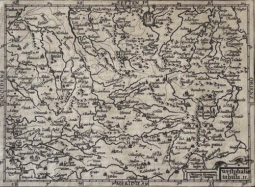 Westphalie mercator hondius - mercator,