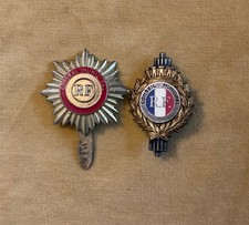 lot 2 insignes conseil