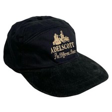 Rare Casquette Snapback Adelscott Beer Promo Vintage (7-Panel. Visière Velours)