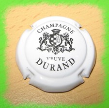 Capsule de Champagne Veuve DURAND blanche et noire