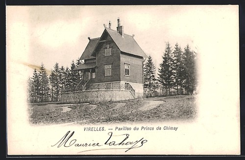 Cpa virelles pavillon du - cpa, virelles,