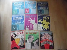 LOT PARTITIONS   ILLUSTRATIONS OPERETTES